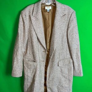 Classic Vintage Mid-Length Blazer Coat!!
